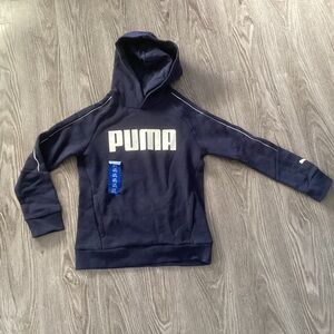 Puma Navy Blue Hoodie sz 10/12